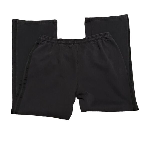 Adidas Black Casual Straight Leg Activewear Lounge Sweatpants - Picture 2 of 7